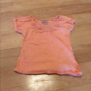 Orange Mudd Short Sleeve Top